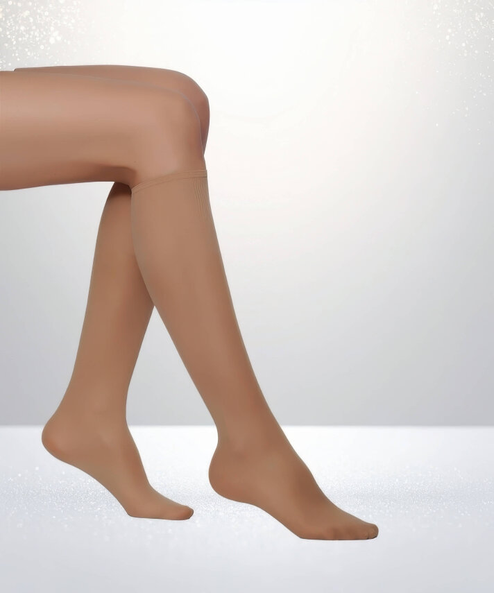 Comfort Lastiği Sıkmayan Dizaltı Çorap - 4