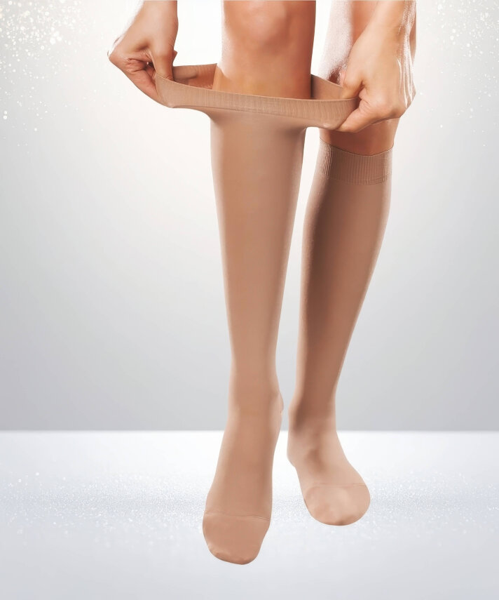 Comfort Lastiği Sıkmayan Dizaltı Çorap - 5