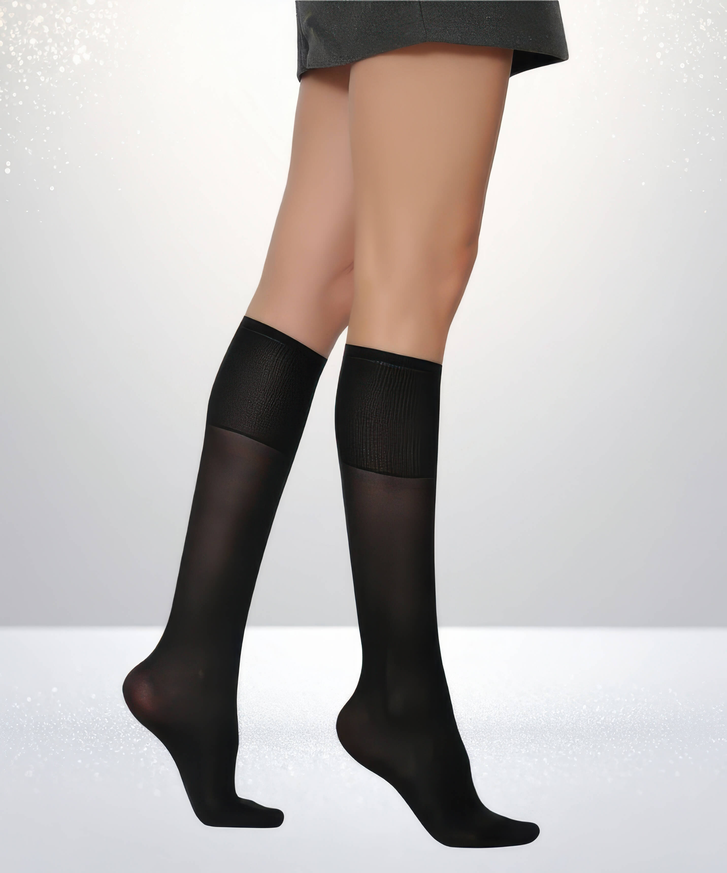 Comfort Lastiği Sıkmayan Dizaltı Çorap