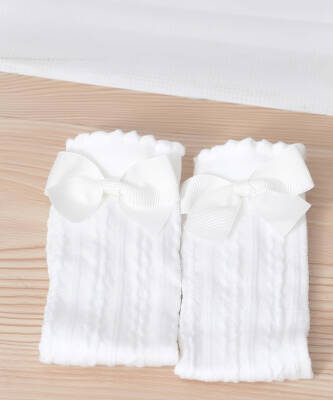 Dafne Aksesuarlı Dizaltı Çocuk Çorap - 2