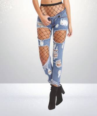 Fiona Beli File Külotlu Çorap - 2