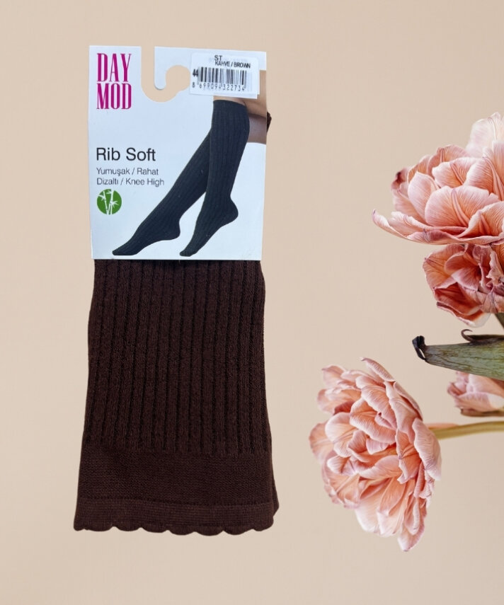 Ribana Kadın Dizaltı Çorap - 3