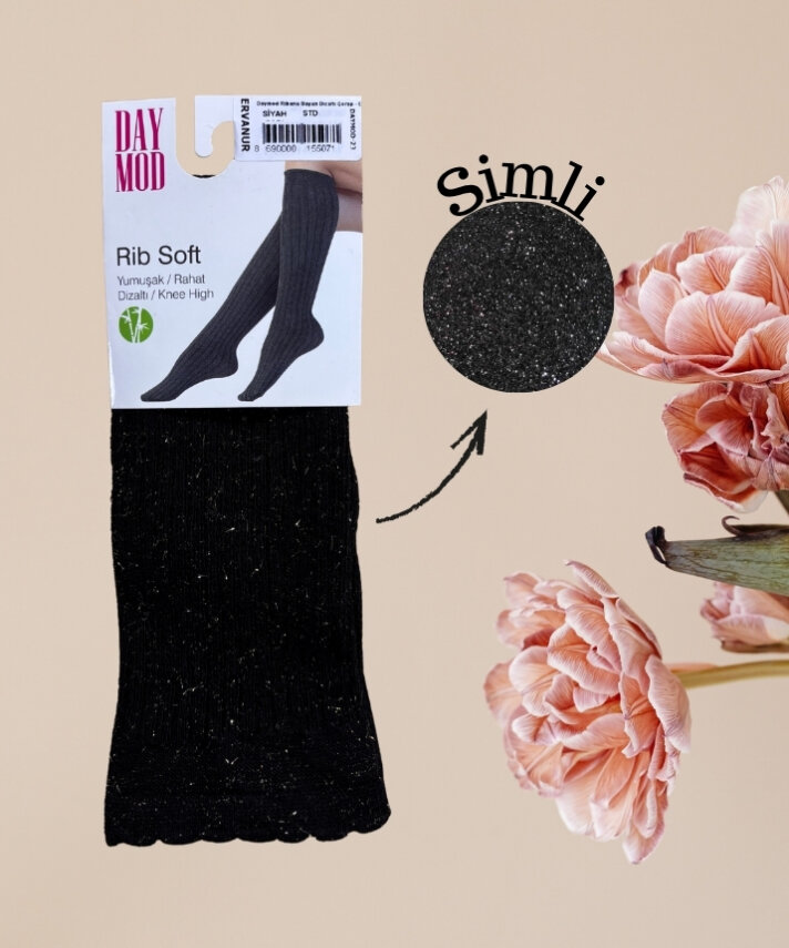 Ribana Kadın Dizaltı Çorap - 10
