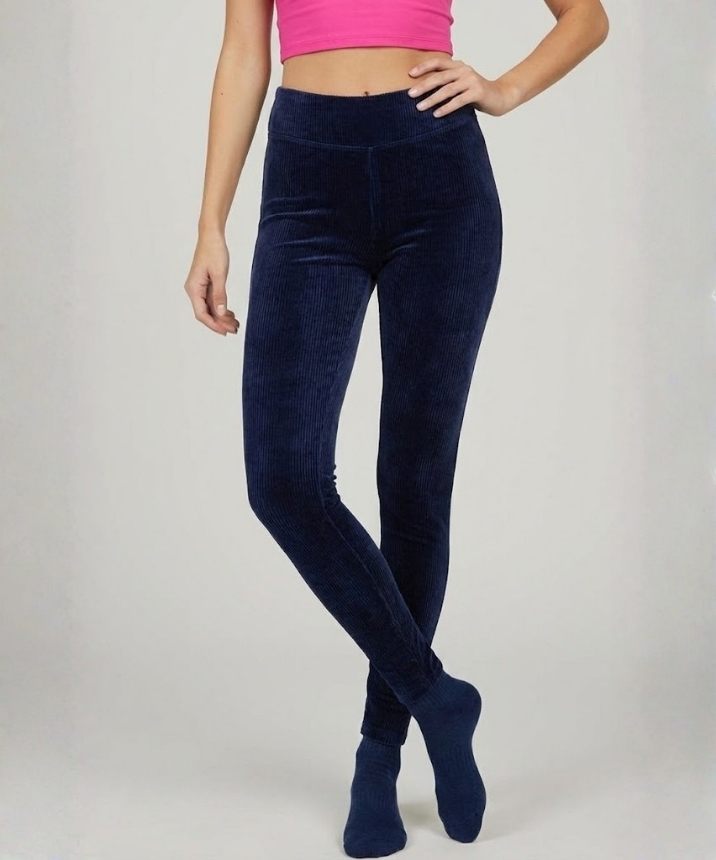 Kadife Fitilli Termal Tayt - 2