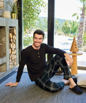 Waffle Patlı Erkek Pijama Takımı - 4