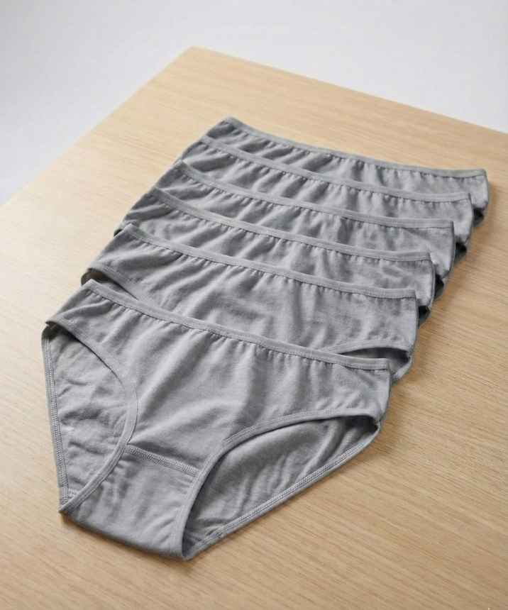 6'lı Paket Büyük Beden Pamuklu Bato Külot - 2