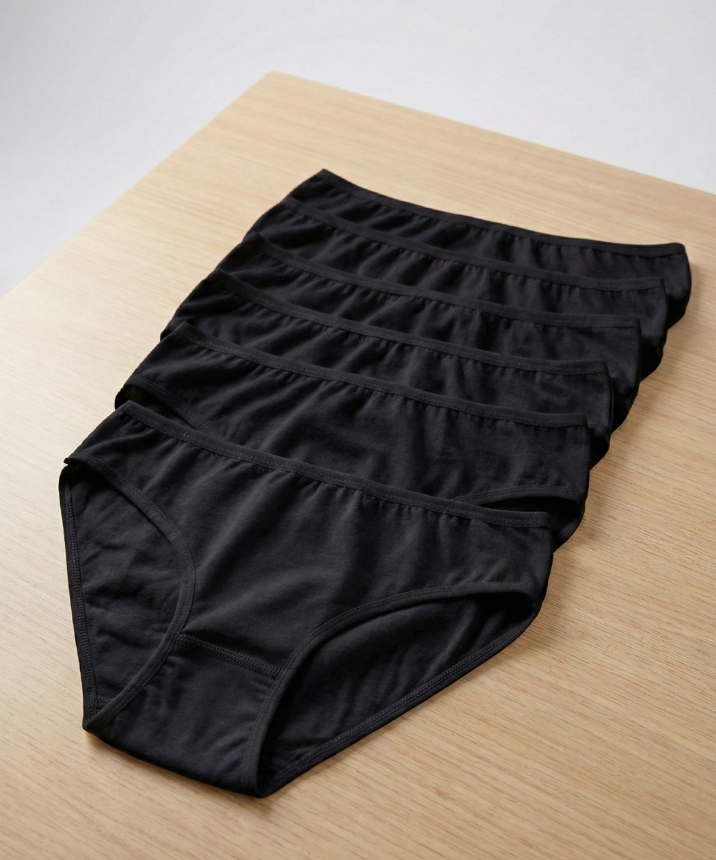 6'lı Paket Büyük Beden Pamuklu Bato Külot - 3