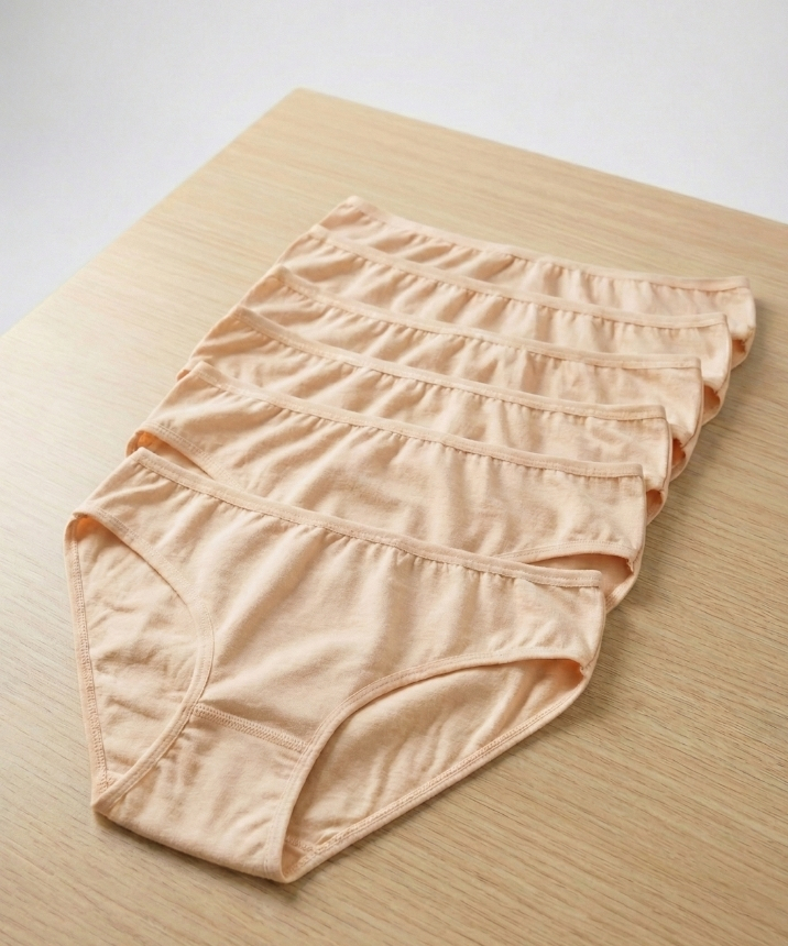 6'lı Paket Büyük Beden Pamuklu Bato Külot - 4