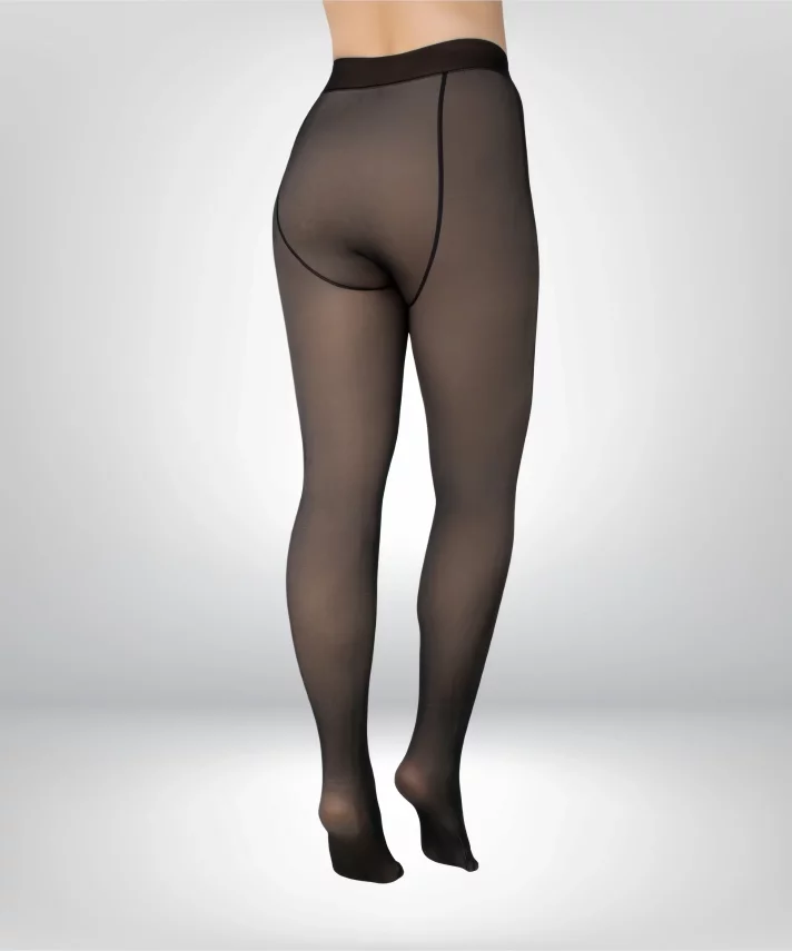 Ten Görünümlü Polar Külotlu Çorap - 4