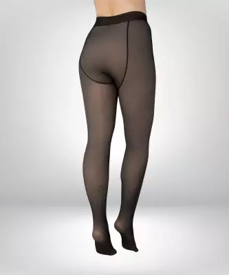 Ten Görünümlü Peluş Külotlu Çorap - 3