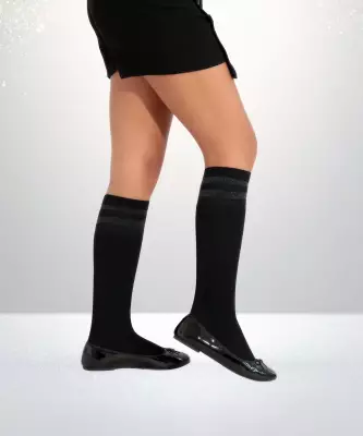 Mira Aksesuarlı Dizaltı Çocuk Çorap - 2