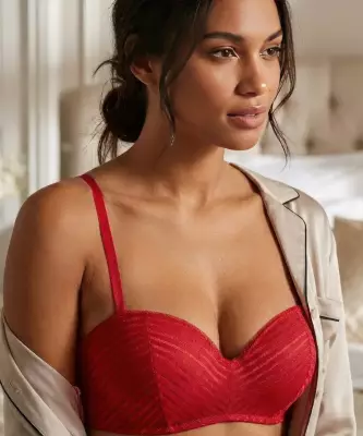 Desteksiz Straplez Sütyen - 6