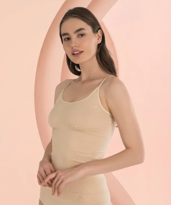 İp Askılı Dikişsiz Atlet - 5