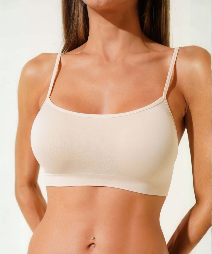 İp Askılı Dikişsiz Büstiyer - 7