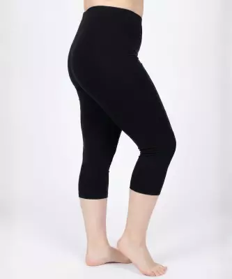 Battal Kapri Penye Düz Tayt - 2