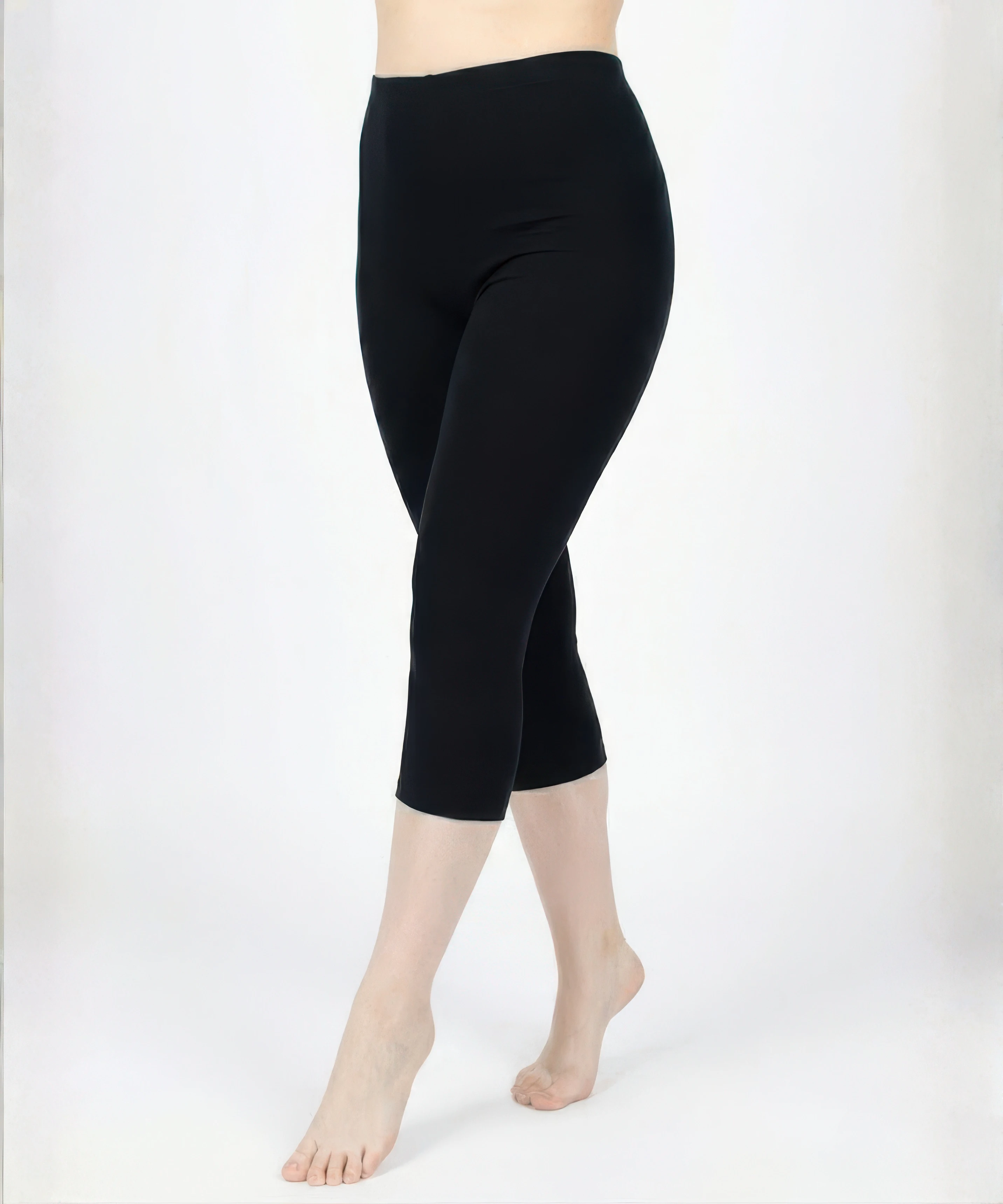 Battal Kapri Penye Düz Tayt - 1