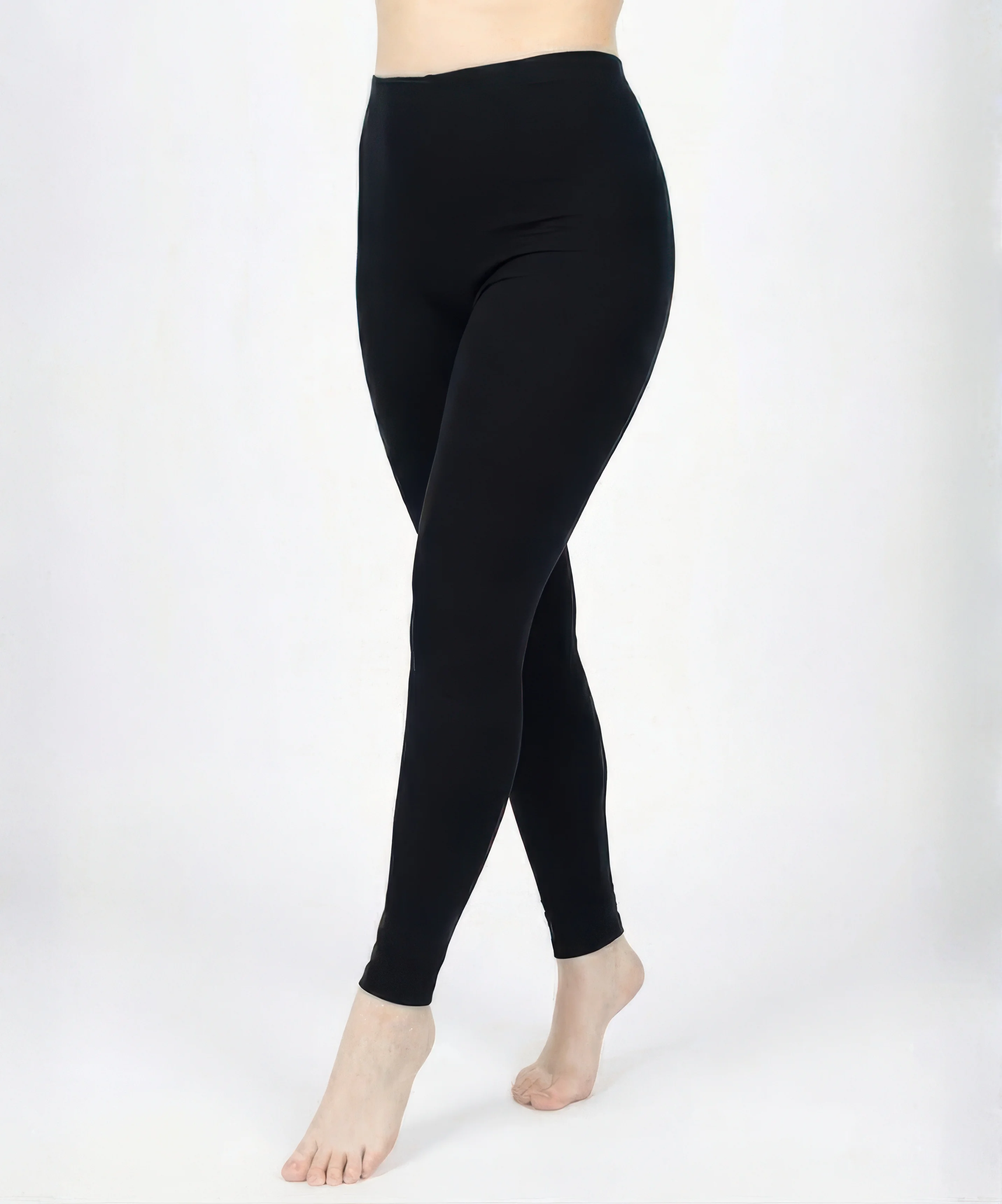 Battal Uzun Penye Düz Tayt - 1