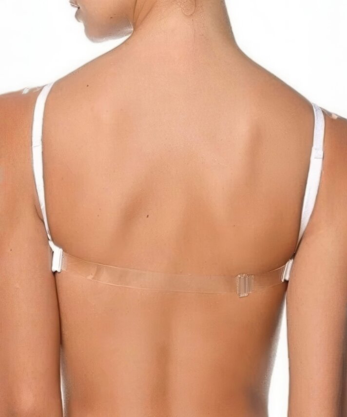 Şeffaf Sırt Dolgulu Straplez Sütyen - 3