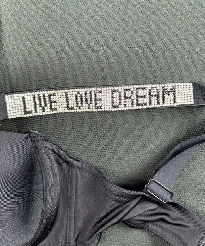 Boş Cup Desteksiz Dolgusuz Işıltılı Askılı Sütyen - 3