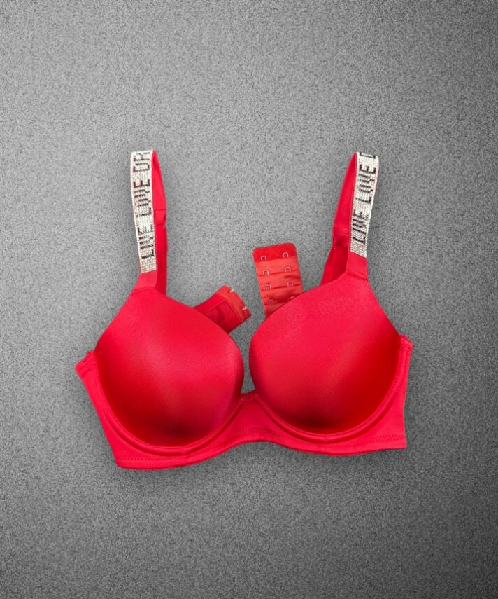 Boş Cup Desteksiz Dolgusuz Işıltılı Askılı Sütyen - 8