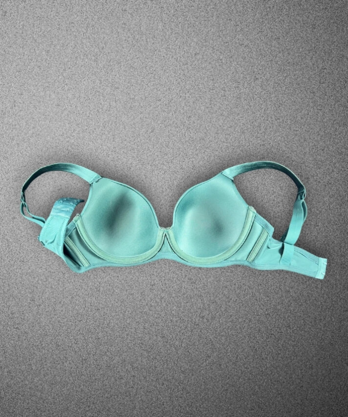 Boş Cup Desteksiz Dolgusuz Işıltılı Askılı Sütyen - 3