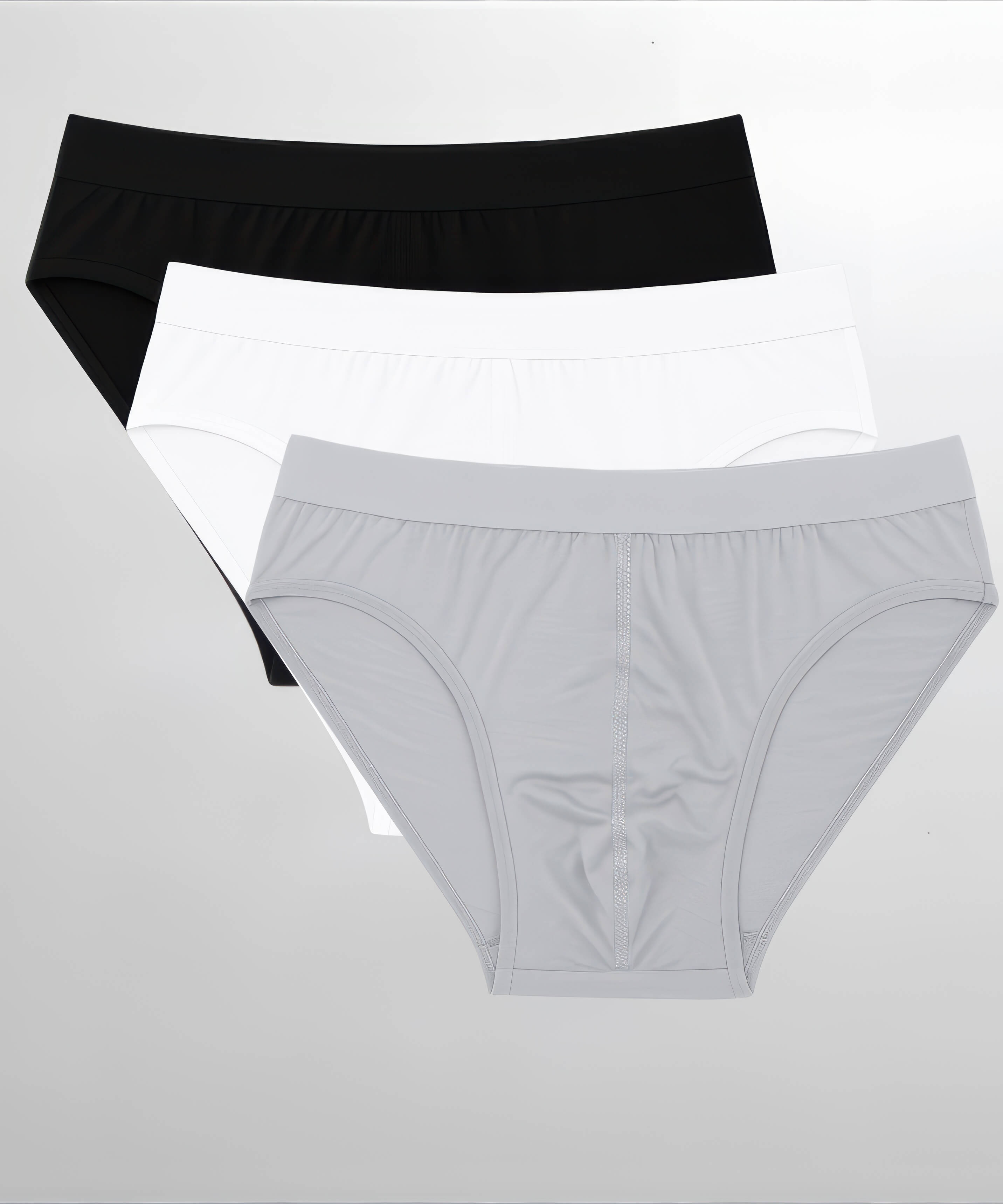 3'lü Paket Bambu Kemerli Slip Erkek Külot - 1