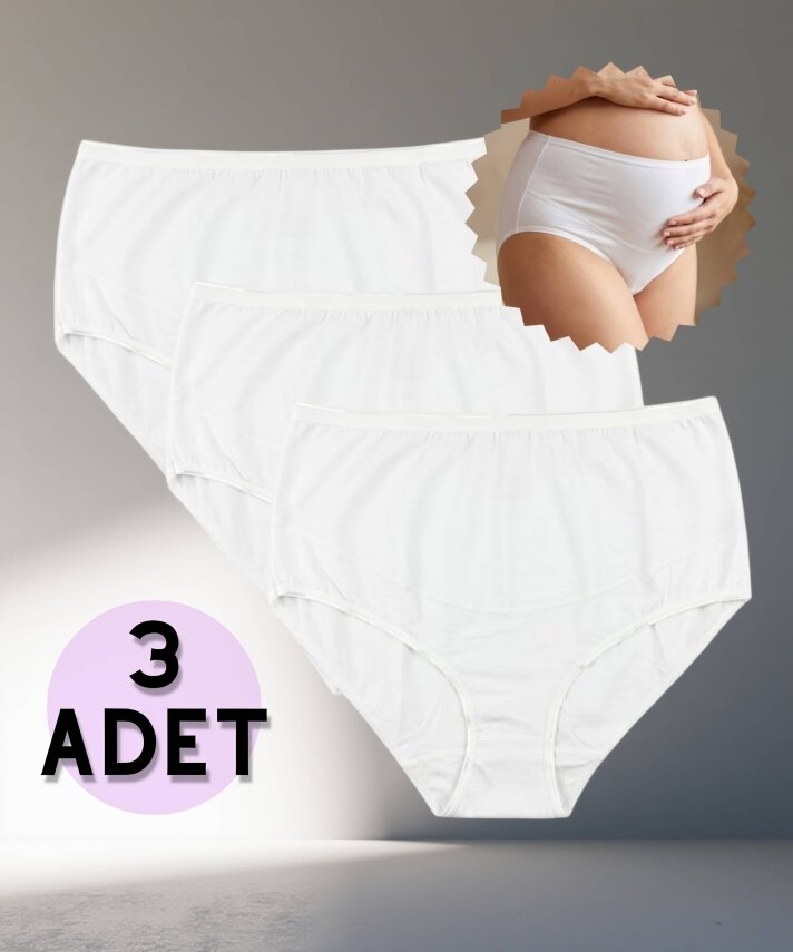 3'lü Paket Modal Hamile Külot - 2