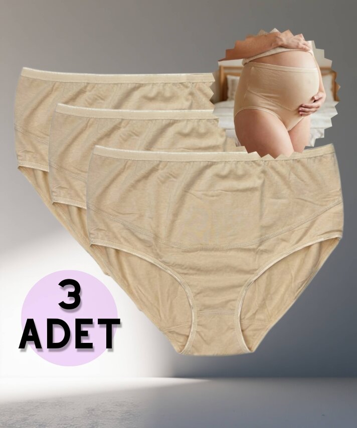 3'lü Paket Modal Hamile Külot - 4