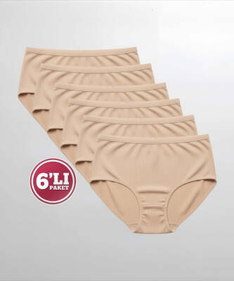 Özten 6'lı Paket Çizgili Bato Külot - 6