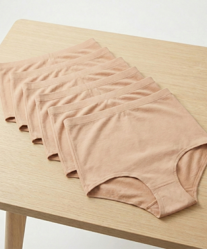 6'lı Paket Modal Yüksek Bel Toparlayıcı Bato Külot - 8