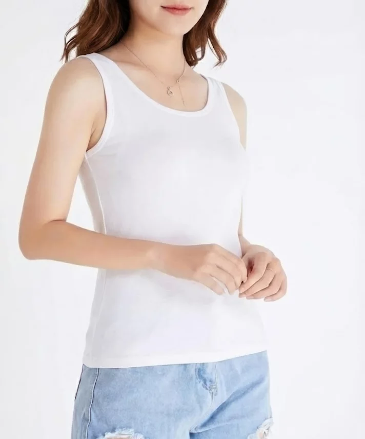 Kalın Askılı Bambu Atlet - 3