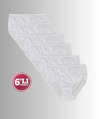 6'lı Paket Dantelli Toparlayıcı Bato - 2