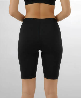 Kemerli İz Yapmaz Kısa Tayt - 4