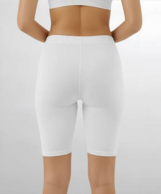 Kemerli İz Yapmaz Kısa Tayt - 8