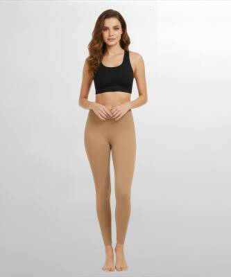 Modal Kemerli İz Yapmaz Uzun Tayt - 2