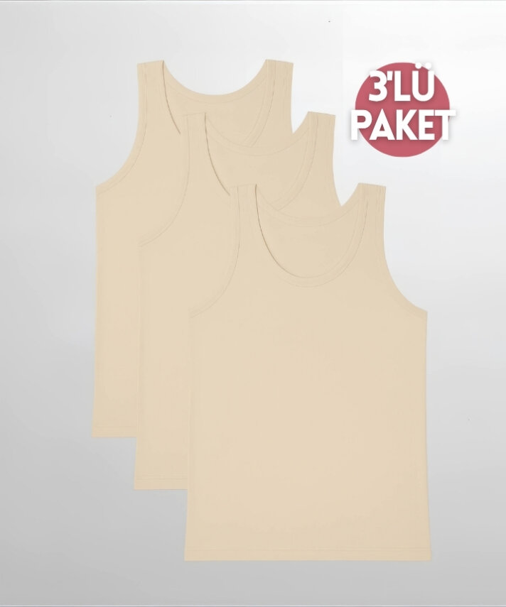 Modal Erkek Atlet 3'lü Paket - 3