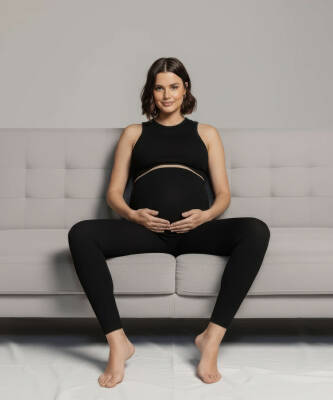 90 Den Hamile Külotlu Çorap - 2