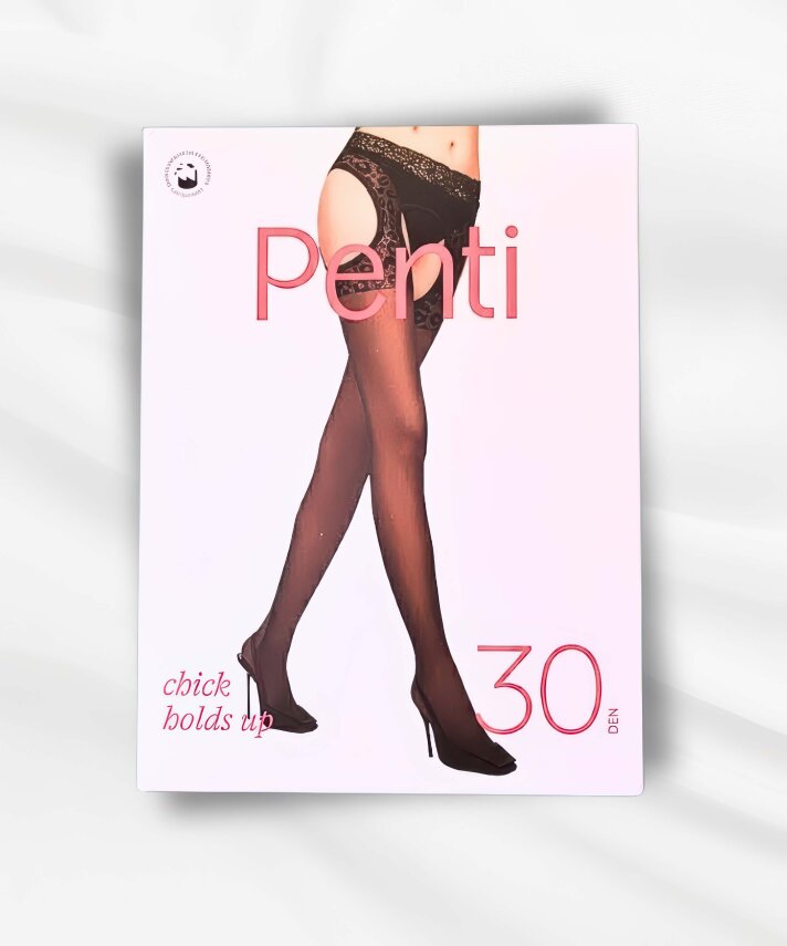 Chıck Holds Up Desenli Külotlu Çorap - 2