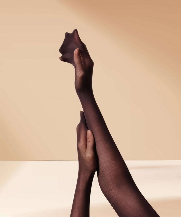 Cream 20 Den Mat Külotlu Çorap - 6