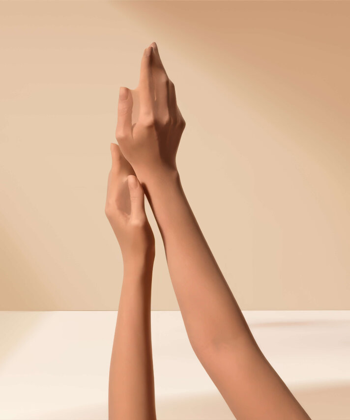 Cream 20 Den Mat Külotlu Çorap - 2