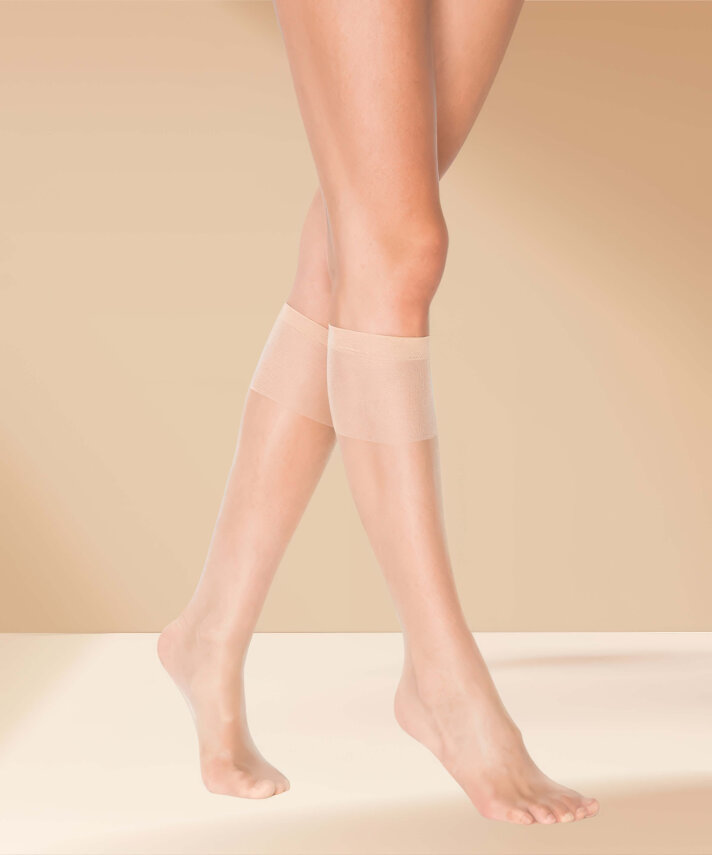 Fit 15 Dizaltı Burunlu Çorap - 1