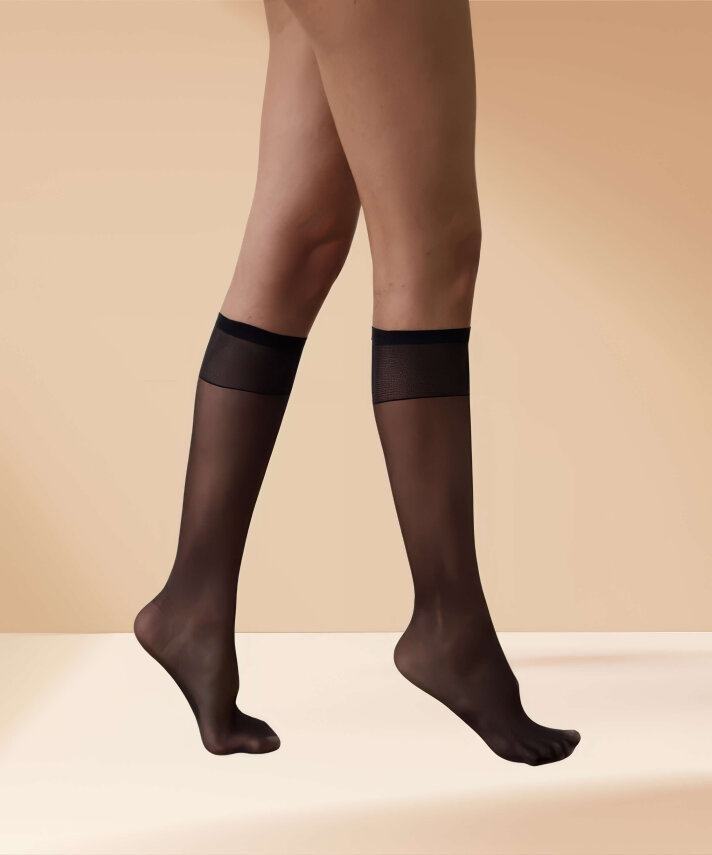 Fit 15 Dizaltı Burunlu Çorap - 3