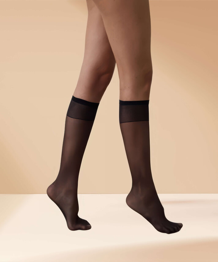 Fit 15 Dizaltı Burunsuz Çorap - 3