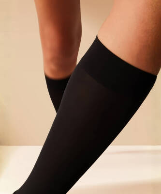 Mikro 40 Dizaltı Çorap 500-Siyah